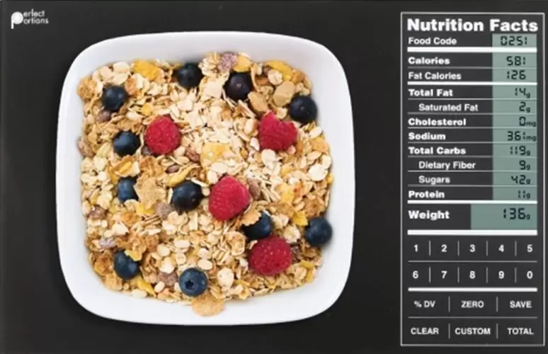 digital nutrition scale