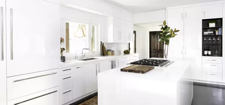 white kitchen