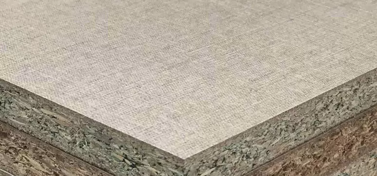 Laminated particle board