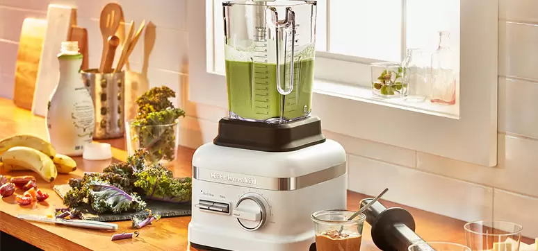 Kitchen-aid 5-speed blender with BPA- free pitcher and culinary jar