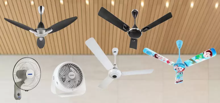 Different Types of Fans