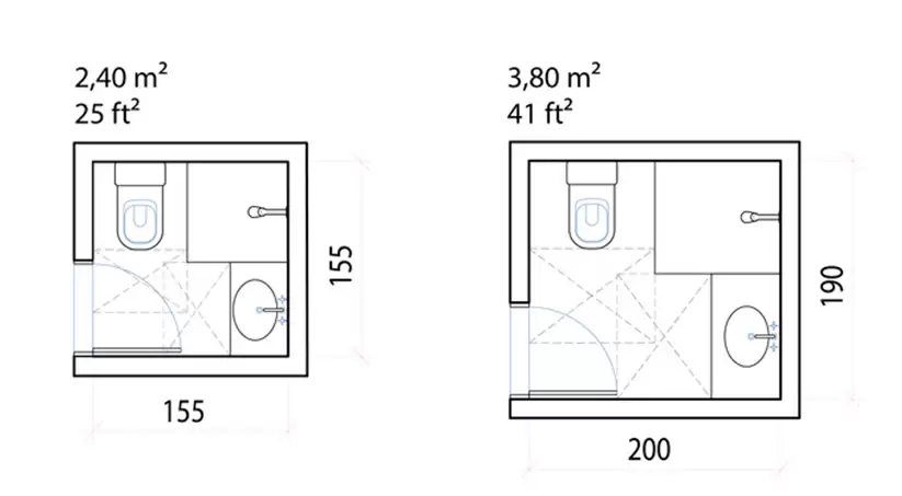 Small restroom