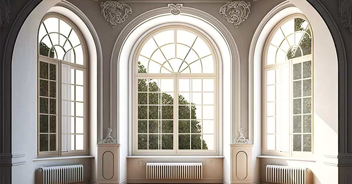 uPVC Arched Windows