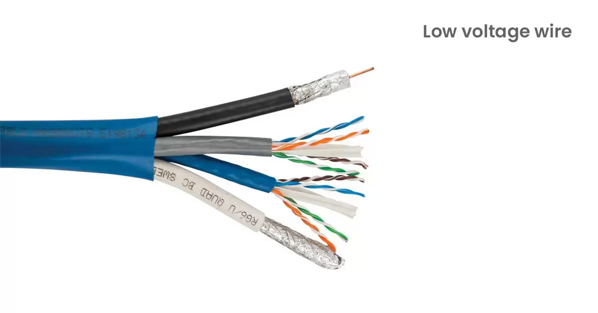 Low voltage wire