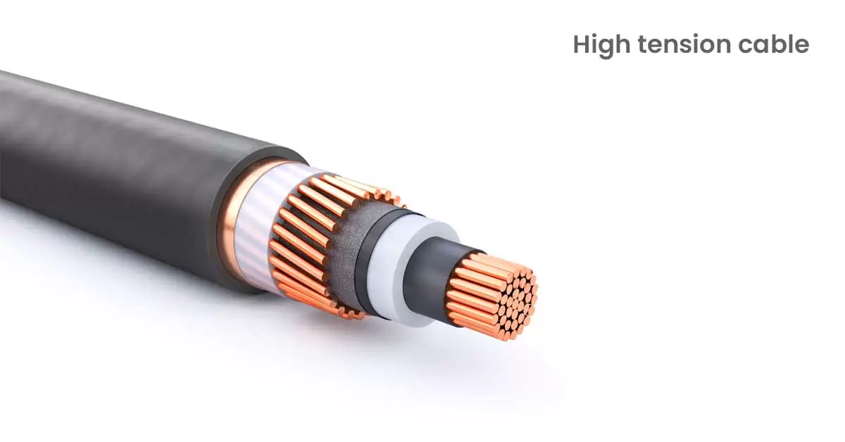 High tension cable