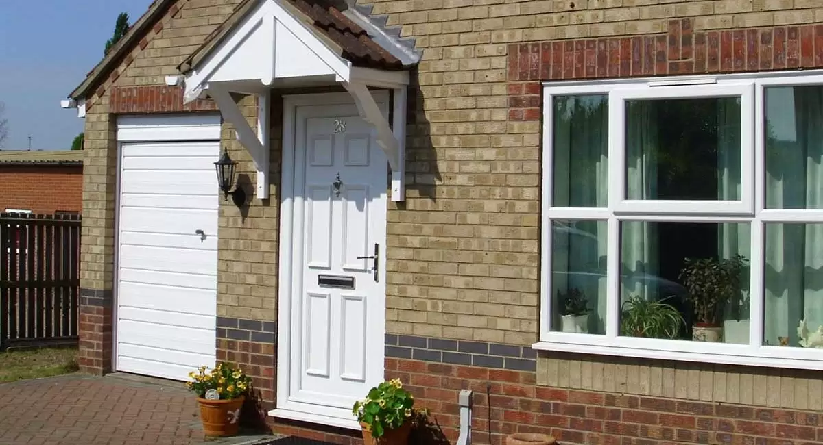 White uPVC Doors