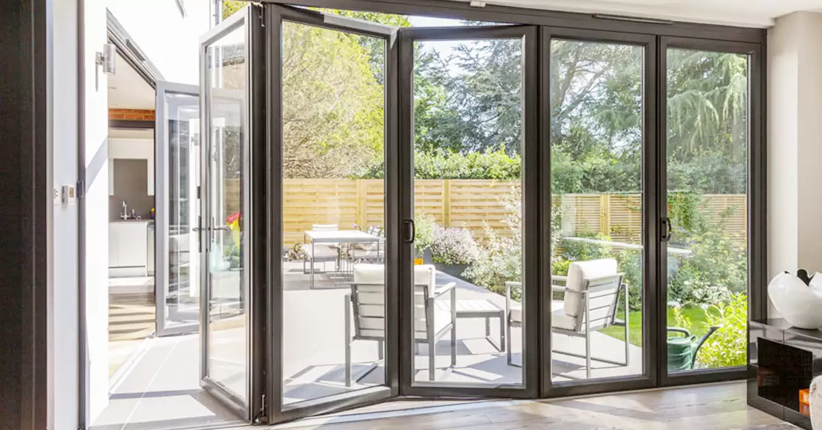 Multi track Sliding uPVC Doors