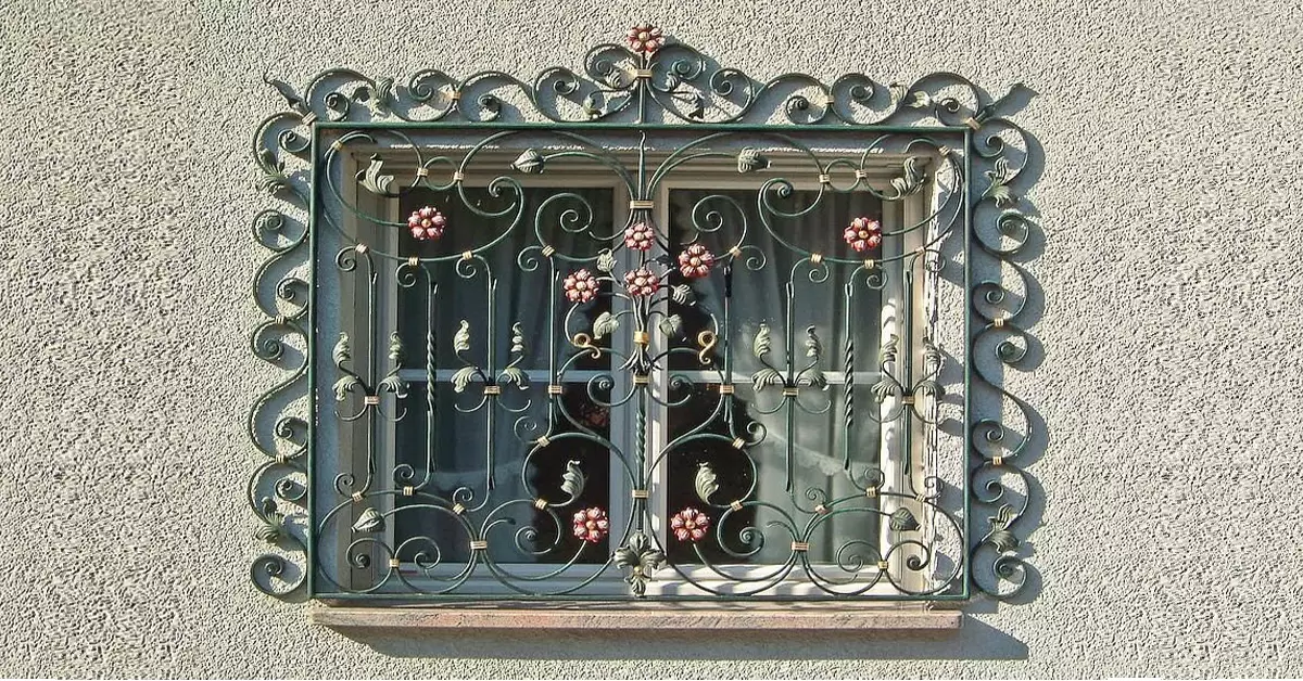 Ornate Patterns Window Grills