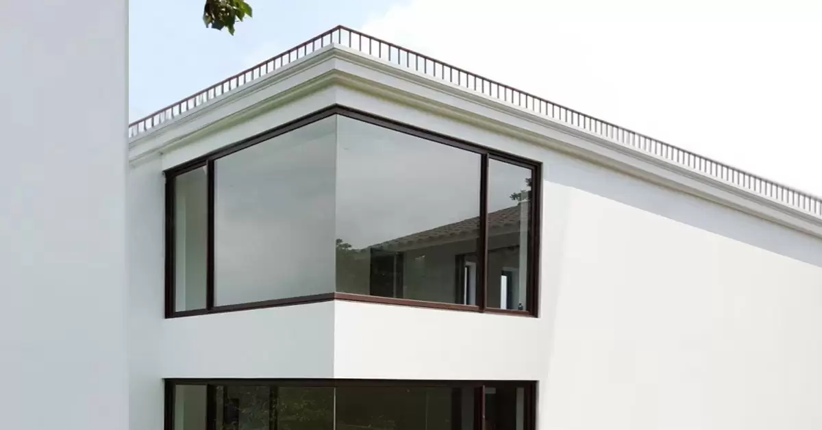 Aluminium Corner Sliding Windows