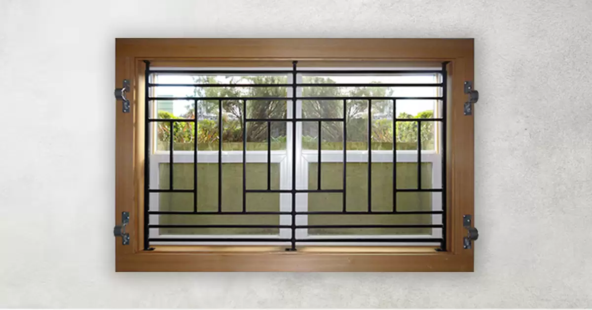 Bolted Window Grill Design