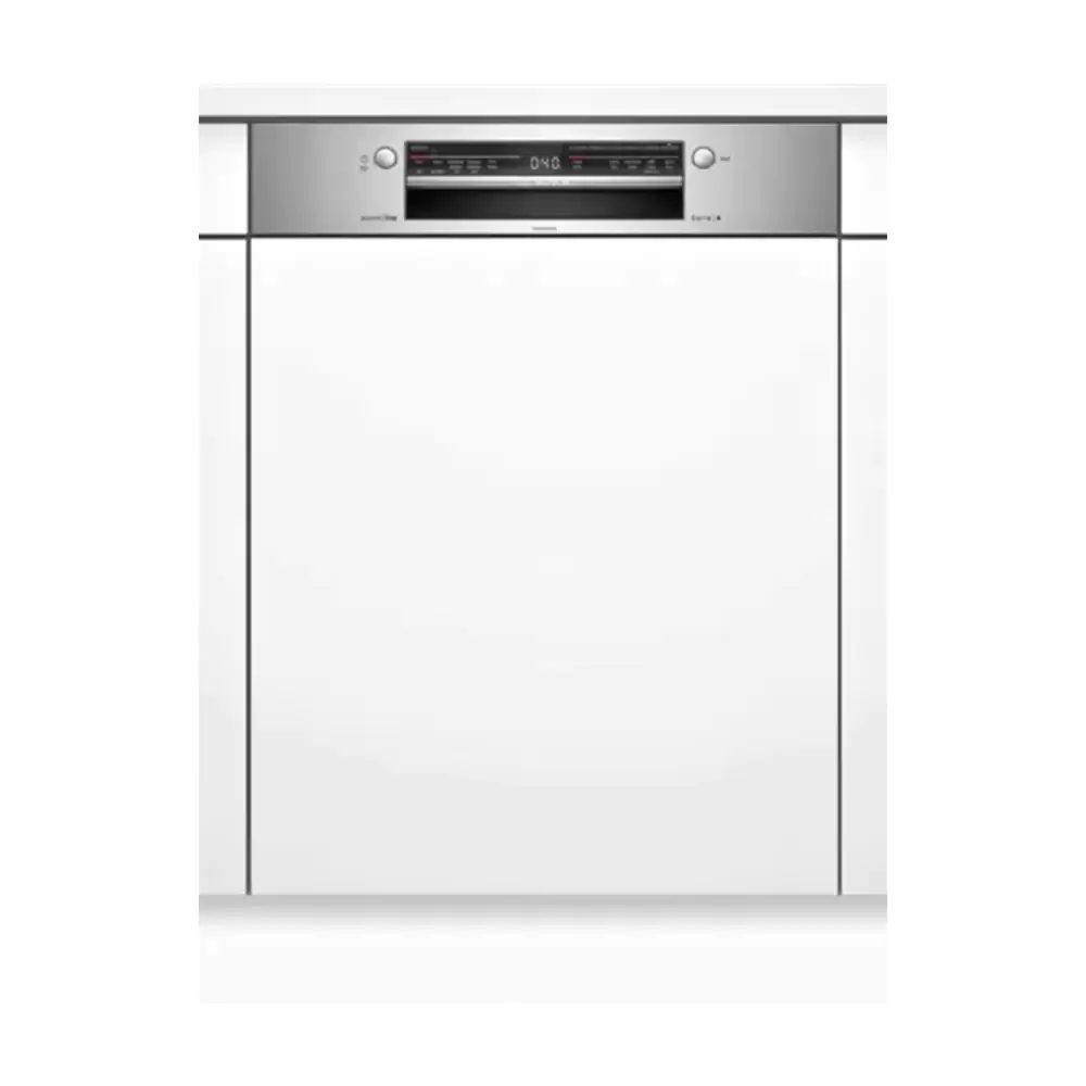 Bosch Series-4 60 cm Semi-Integrated Built-In Dishwasher, Capacity 14 Plate Setting - (Stainless steel)