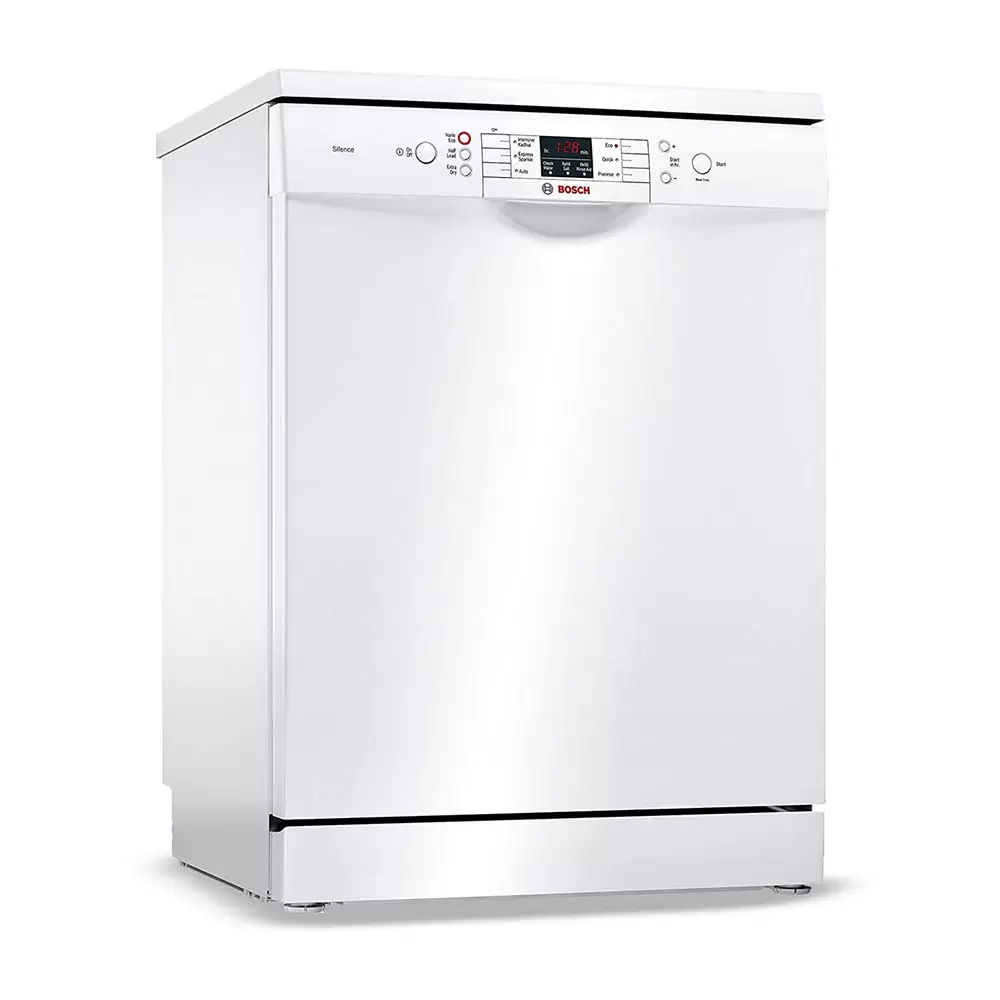 Bosch Series 6 60 cm Free Standing Dishwasher, Capacity 13 Place Setting - (White)