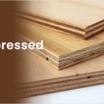 What is compressed wood made of?