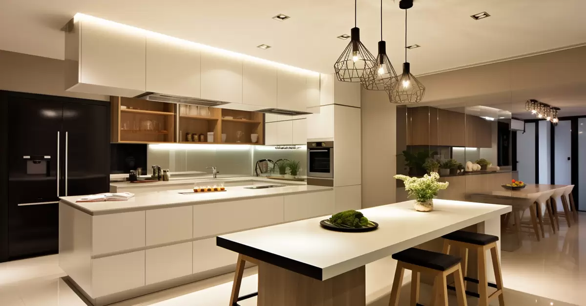 Harmonious Open Concept Kitchen