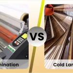 What is the difference between hot and cold lamination?