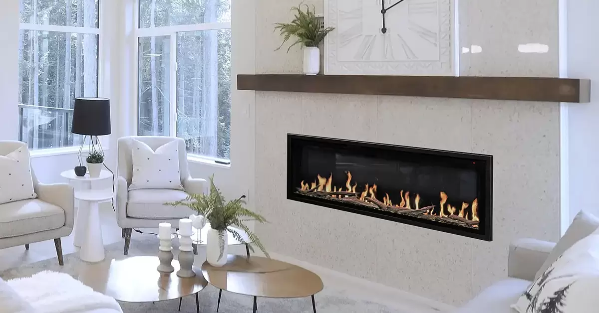 Fireplace becomes The Focal Point