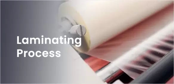 What is the laminating process?