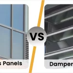 Louvres vs. Dampers panels