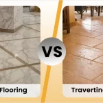 Marble vs. Travertine Flooring