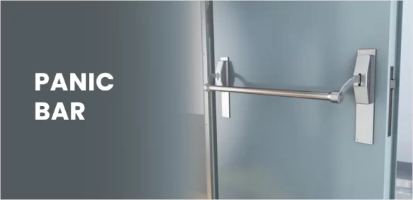 What is a Panic Bar on a fire door?