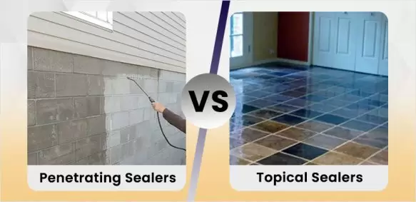 Penetrating Sealers vs. Topical Sealers