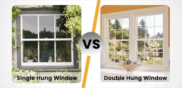 Single Hung Window Vs Double Hung Window