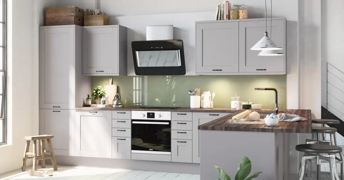 Smart Kitchen With Integrated Appliances