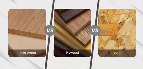 Solid Wood vs Plywood vs OSB for Kitchen Cabinets