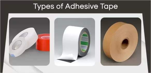 What are the Types of Adhesive tape & uses of Adhesive tape?