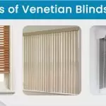 What are the types of Venetian Blinds?