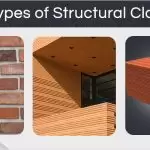 What are the types of structural clay products that are used in Building Construction?