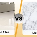 Vitrified tiles vs. Marble?