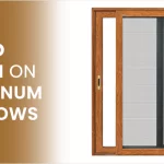 What is Wood finish on Aluminum windows?