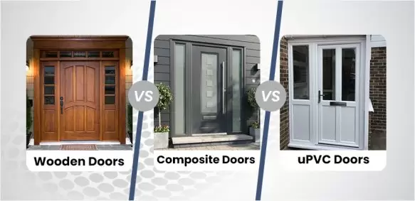 Wooden Door vs Composite Door vs uPVC Door