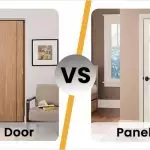 Flush Door vs. Panel Door