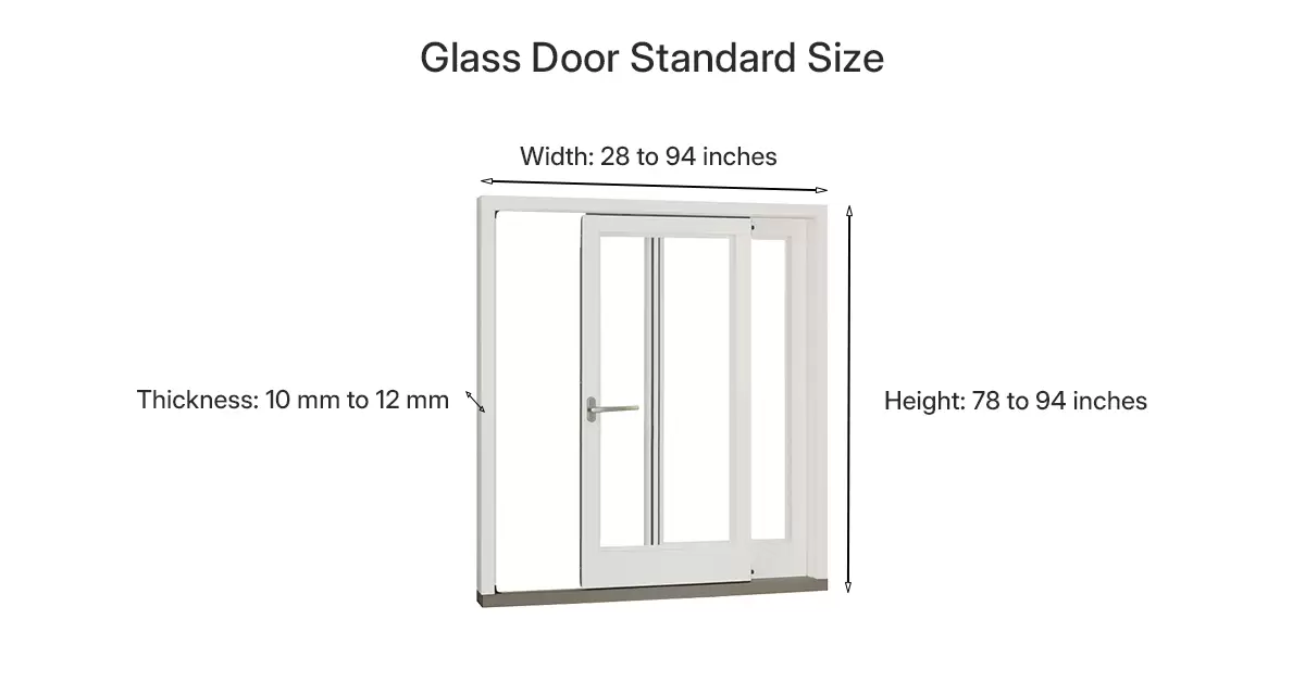 Glass Door Standard Size