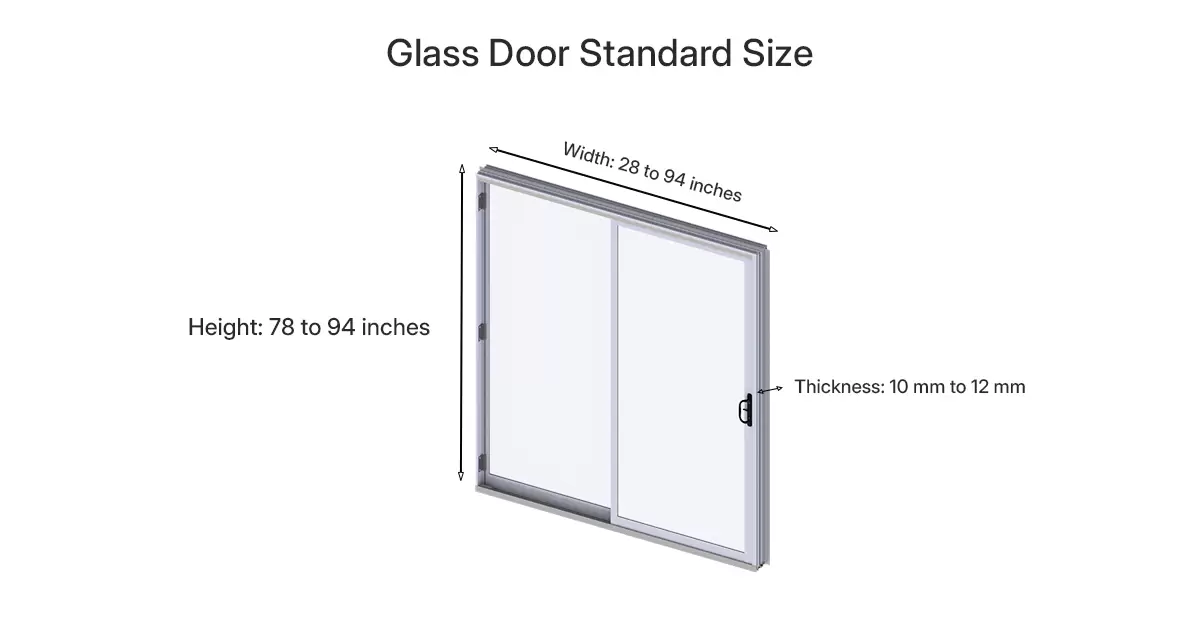 Glass Door Standard Size