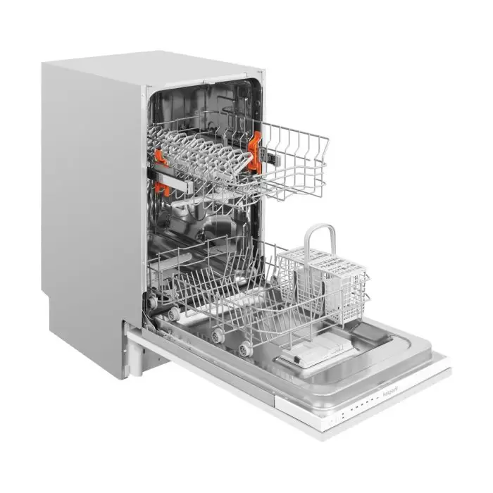 Elica WQP 12 - 7711 60 cm Touch Control Built-in Dishwasher, Capacity 12 Plate Setting