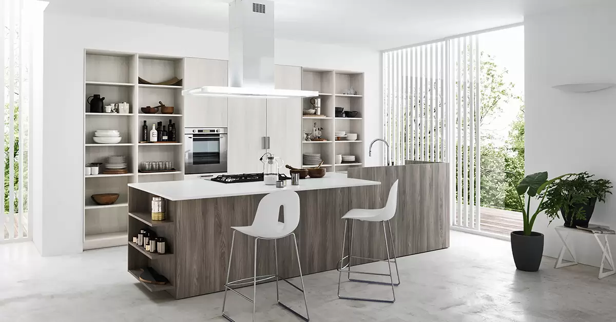 Island Kitchens with Versatile Functionality