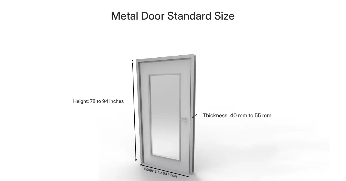 Metal Door Standard Size