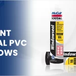 Which Sealant should be used to seal PVC windows?