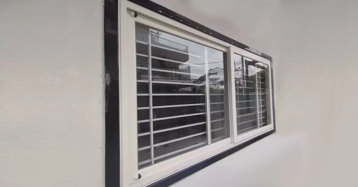 uPVC Sliding Windows With Grill