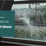 What is spontaneous breakage of glass?