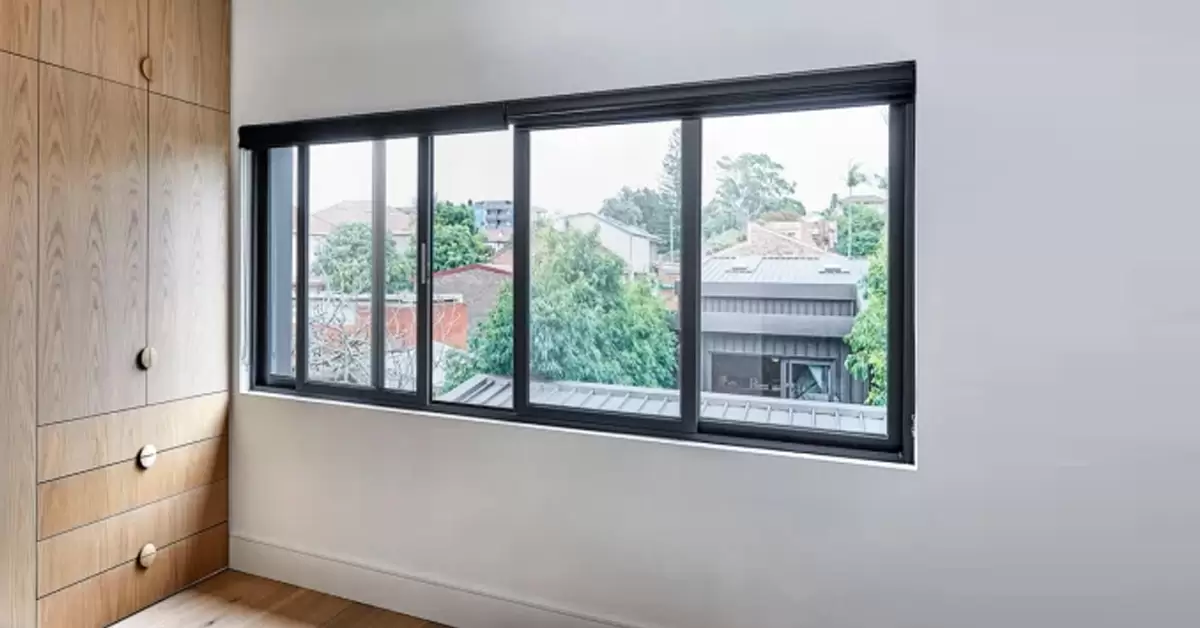 Triple-Track Sliding Aluminium Windows