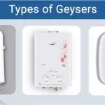 Peek a look at the different types of geysers you can buy from