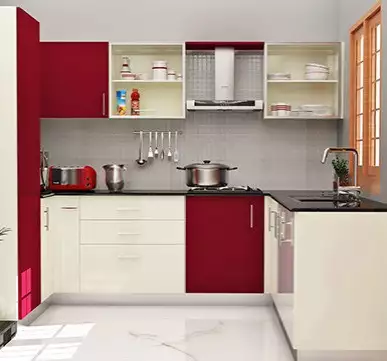 Organised Small Modular Kitchen Design