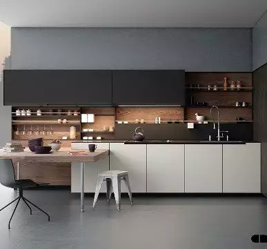 Contemporary Style Kitchen Cabinets