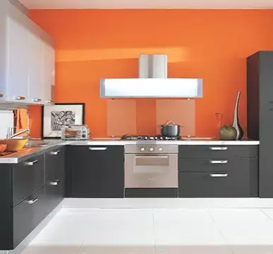 L-Shaped Modular Kitchen Design