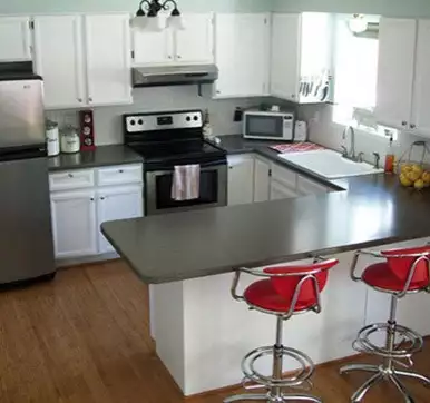 Black Marble Kitchen Countertop