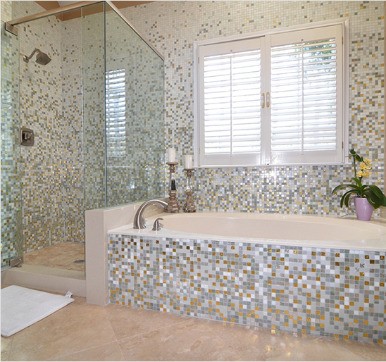 50 Latest Bathroom Wall Floor Tiles, Mosaic Tile Decorating Ideas